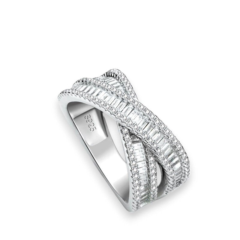Criss-Cross Baguette Ring1