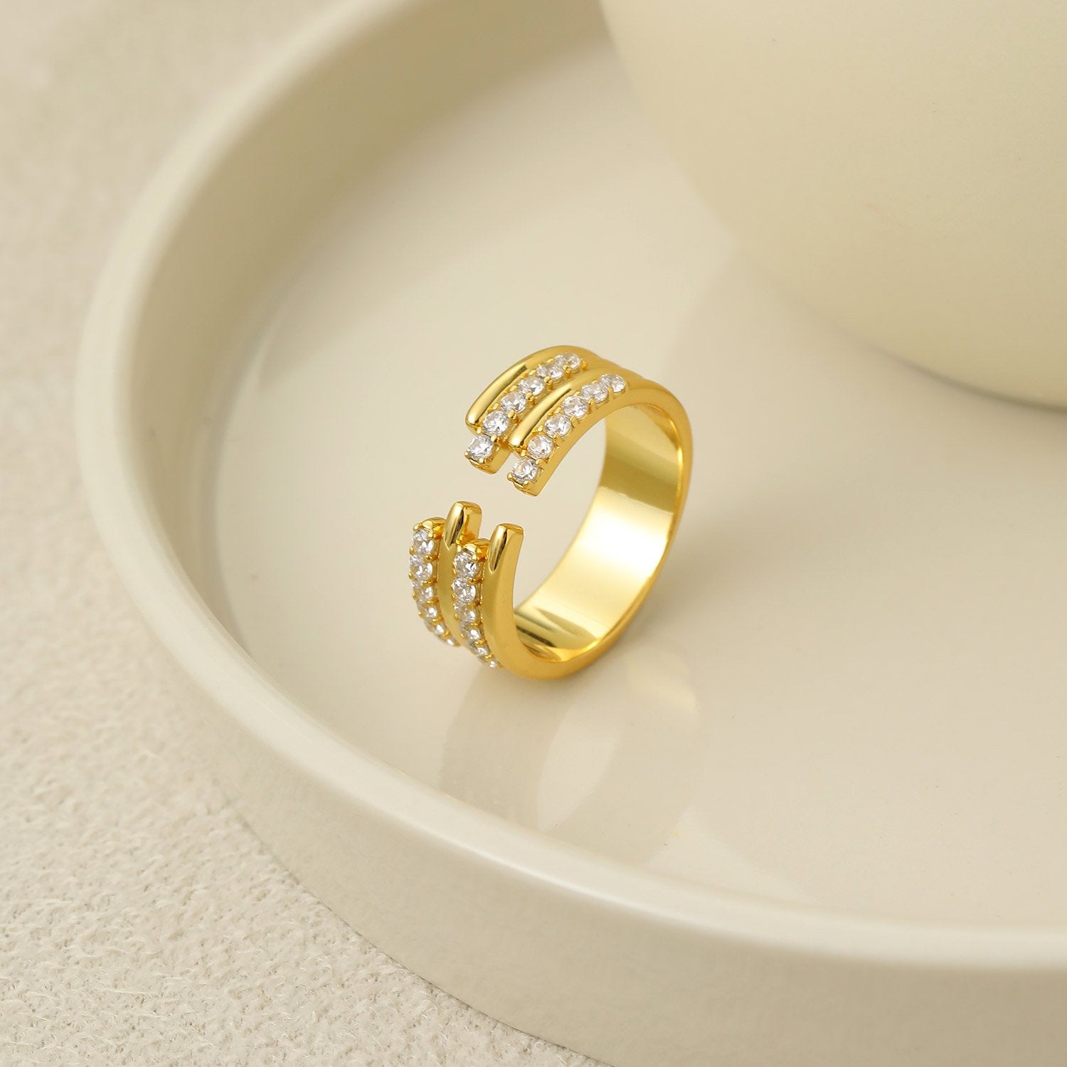 Jagged Open Ring7
